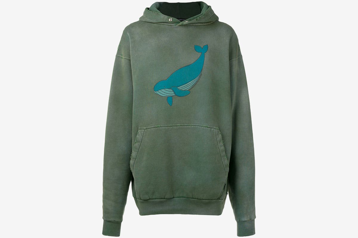 balenciaga whale hoodie